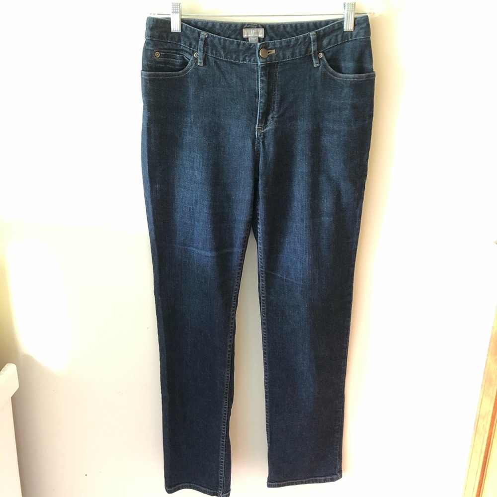 J.Jill authentic fit jeans slim straight